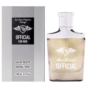 Official by New Brand for Men - 3.3 oz EDT Spray
